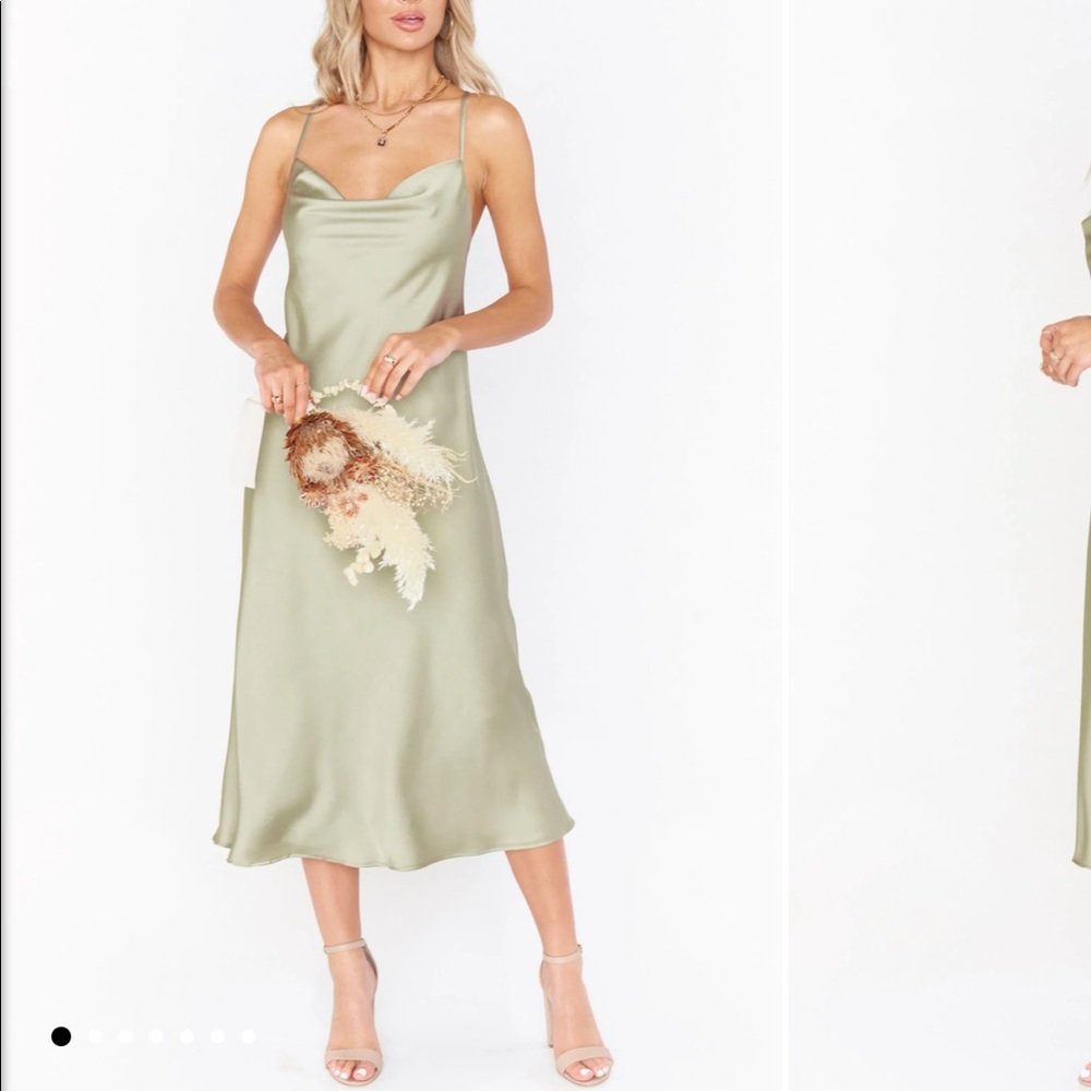 Show me your mumu Verona cowl dress